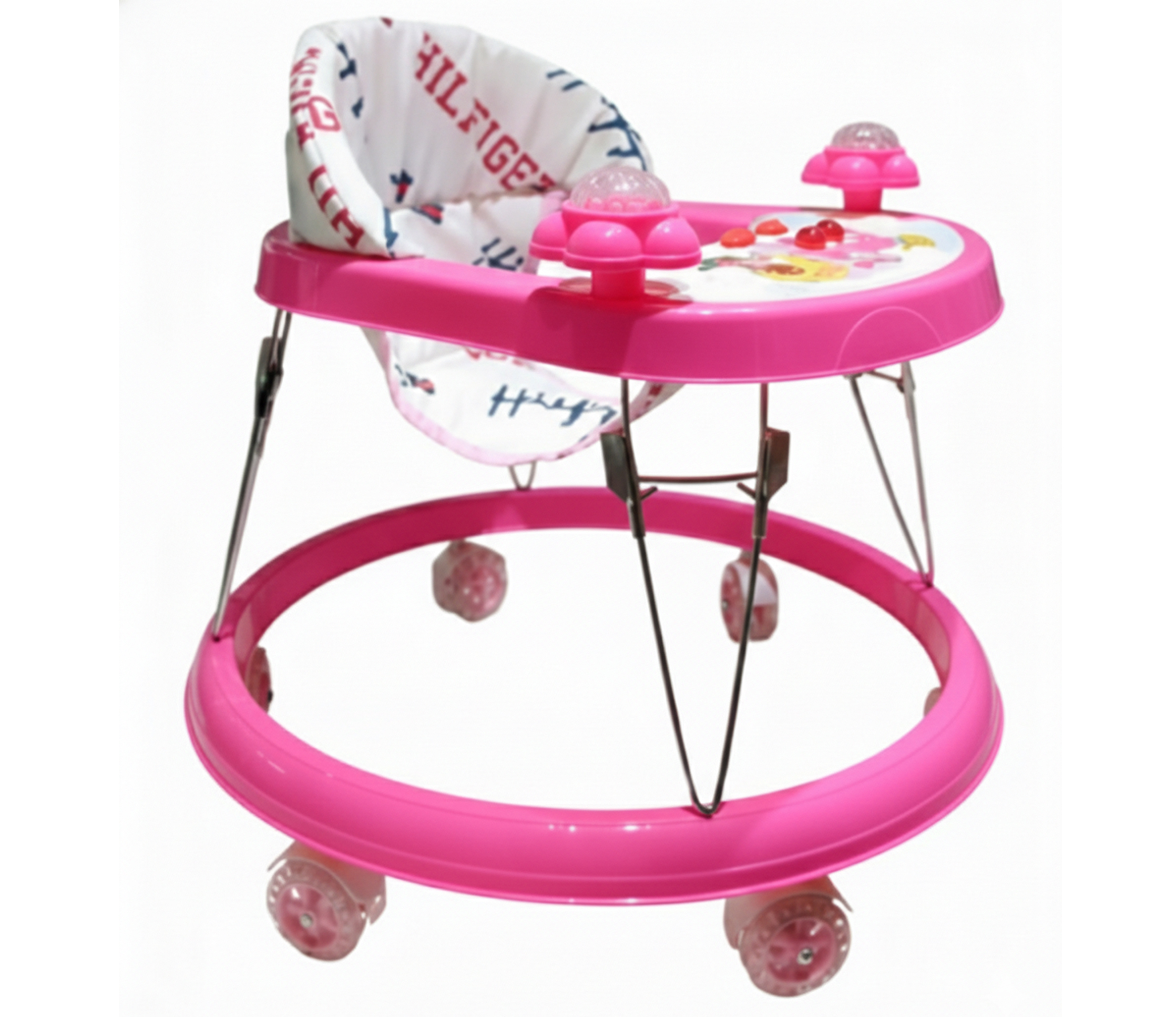 Melody Walker Pink Melody Baby Walker (With Music) - Image 1