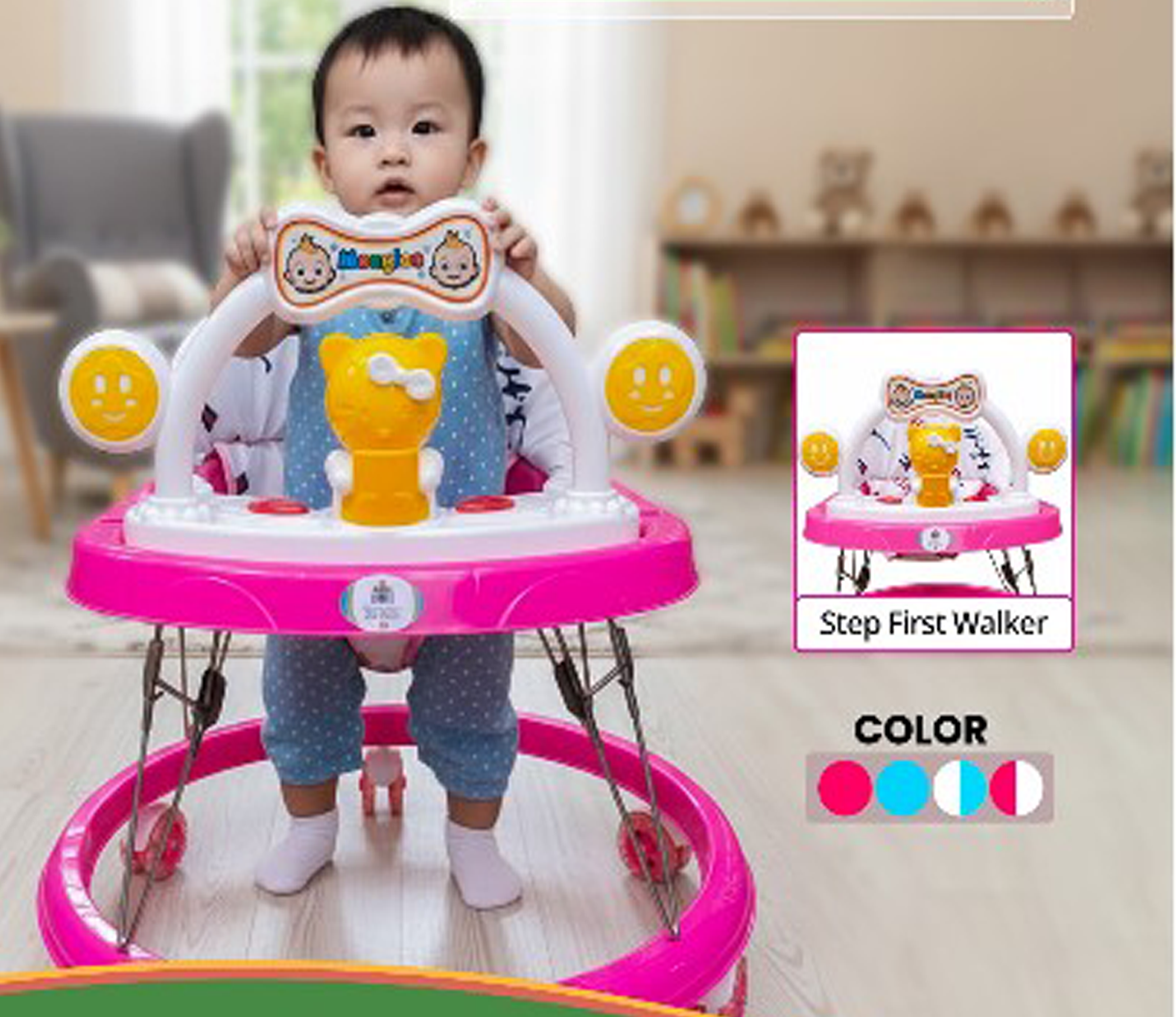 Style Walker - Style Baby Walker - With Music - Image 1